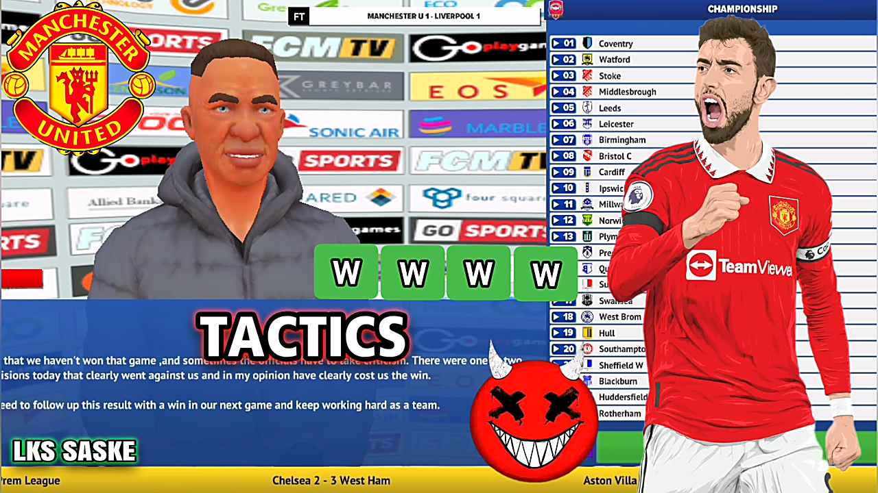 Man United Tactics